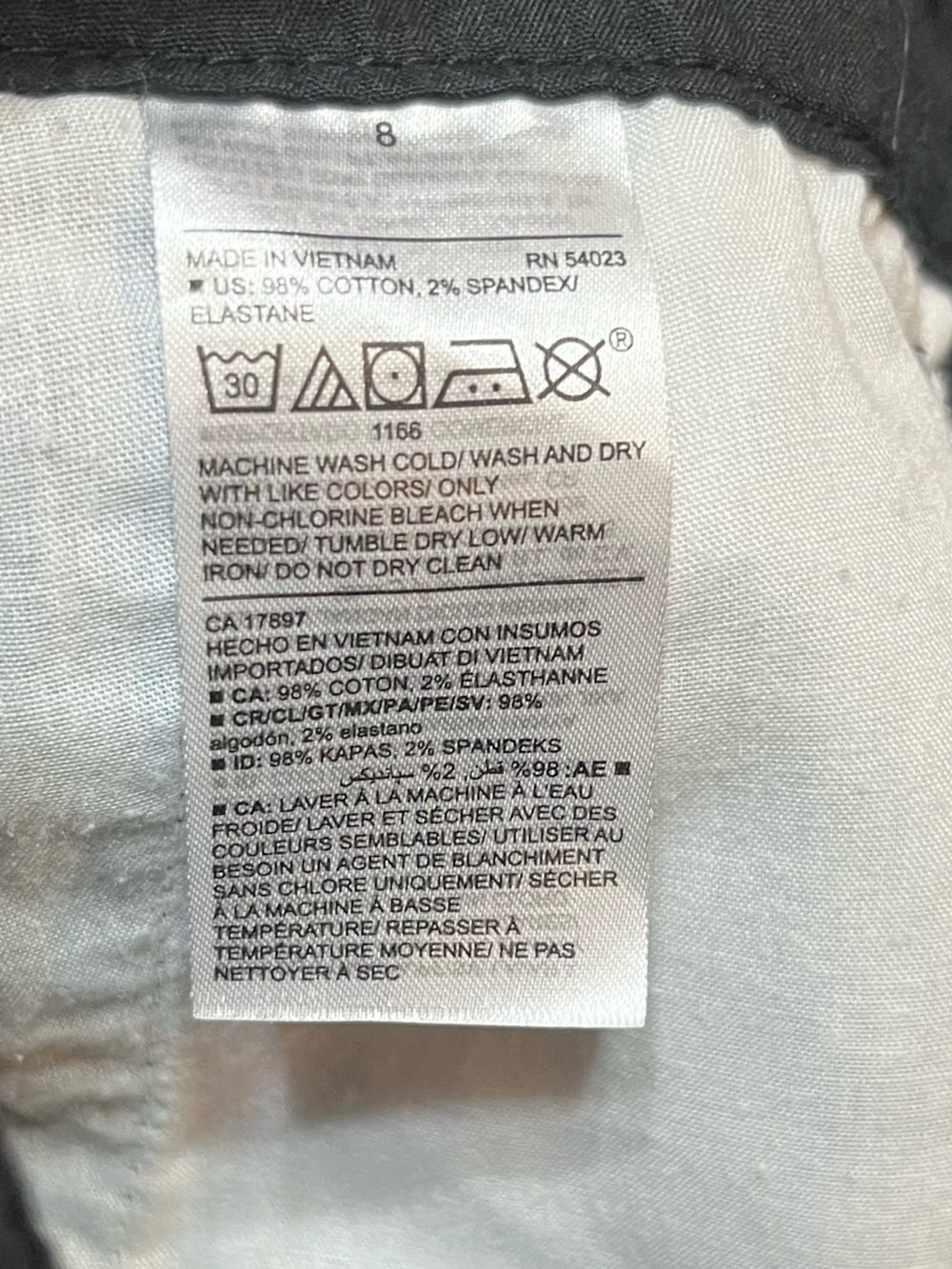 Old Navy Black High-Rise Everyday Shorts Size 8 - Picture 12 of 13